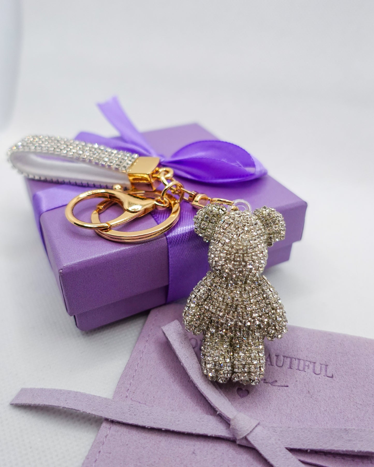 Portachiavi Teddy Sparkle