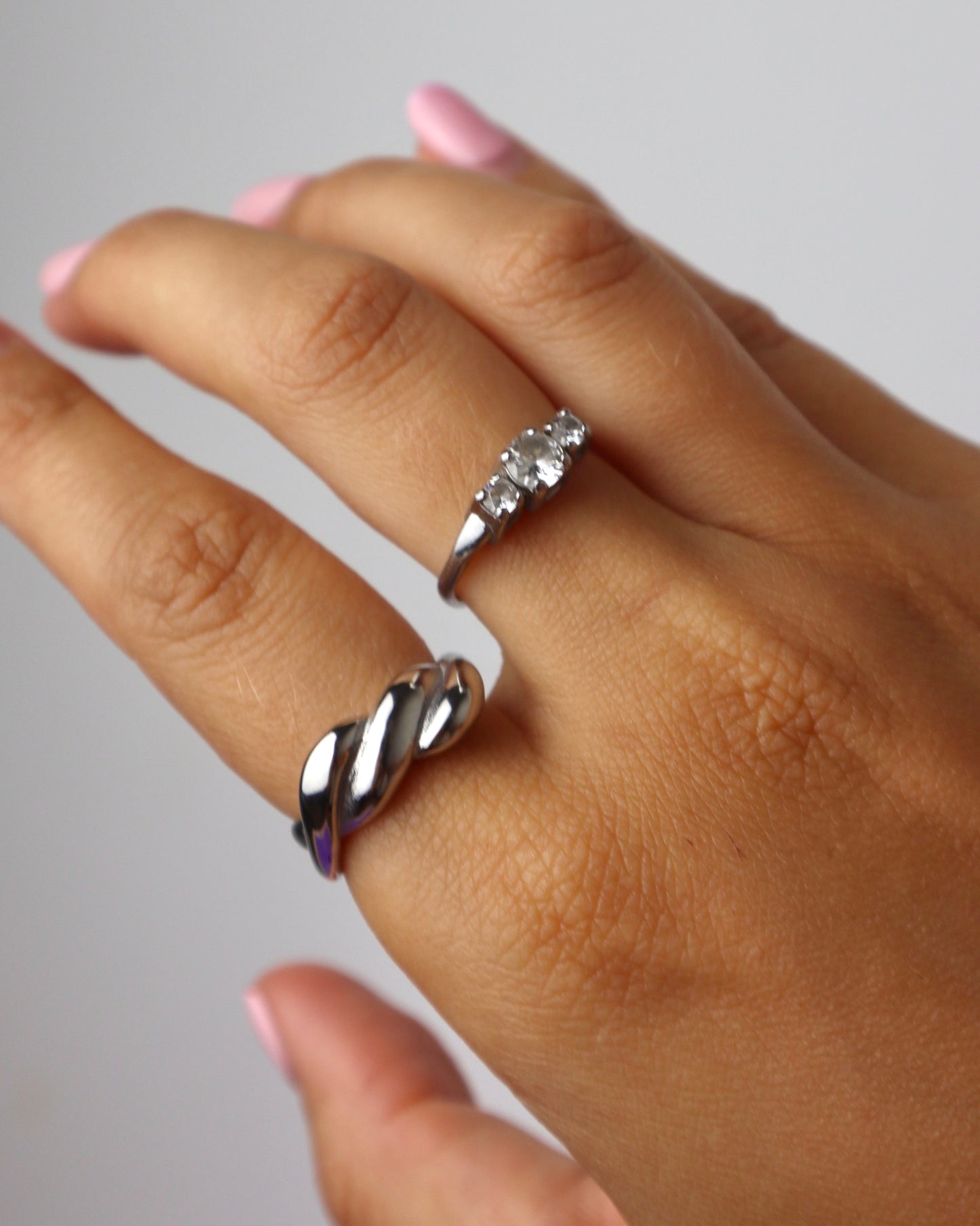 Anello Incrocio Bold