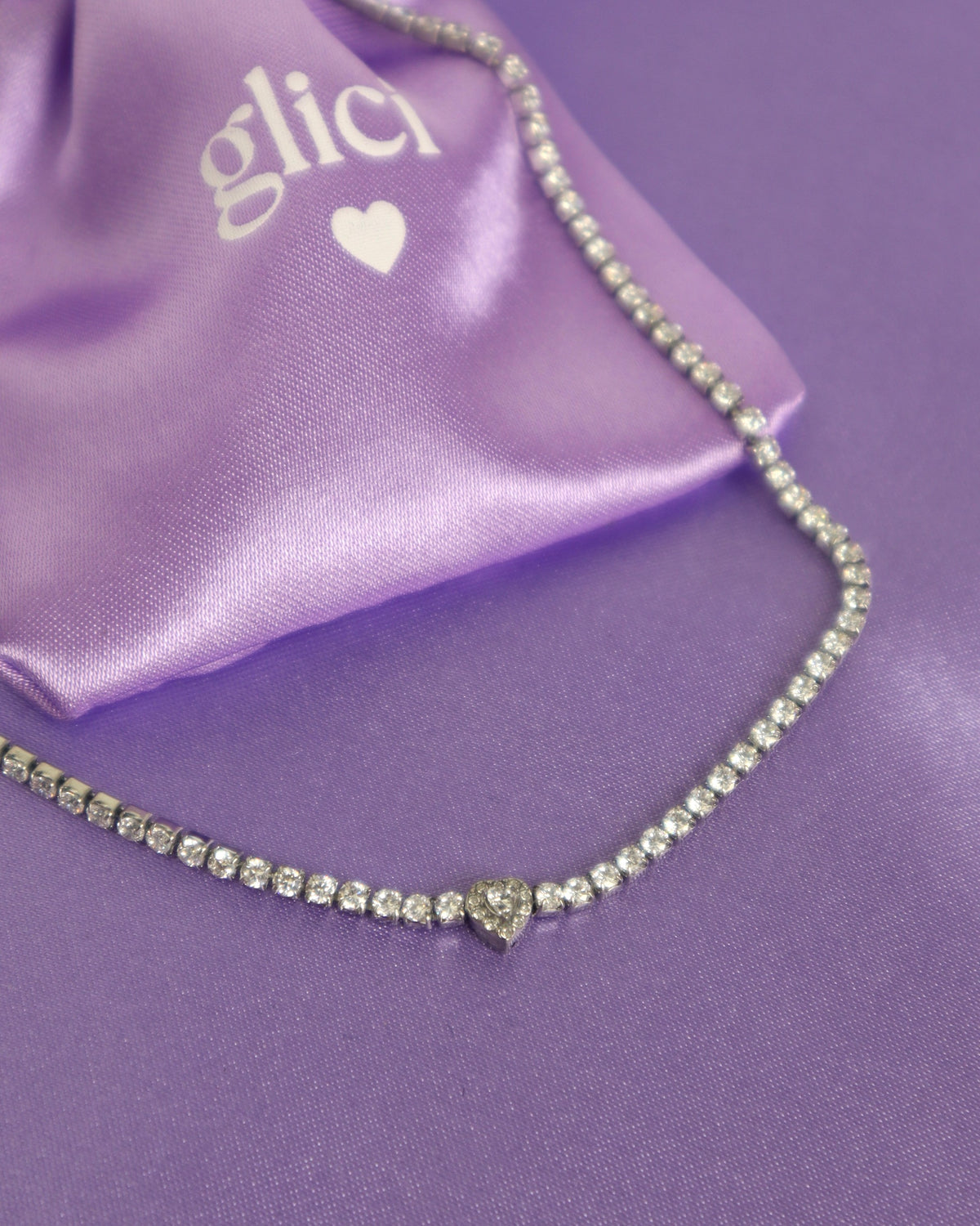 Collana Choker Heart