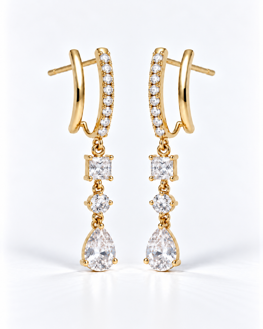 Orecchini Double Luxy