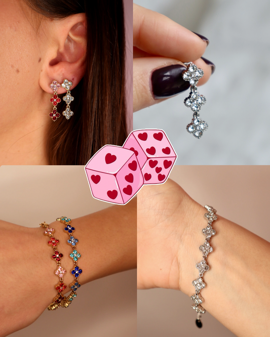 Set: Bracciale Elegance e Orecchini Trilogy