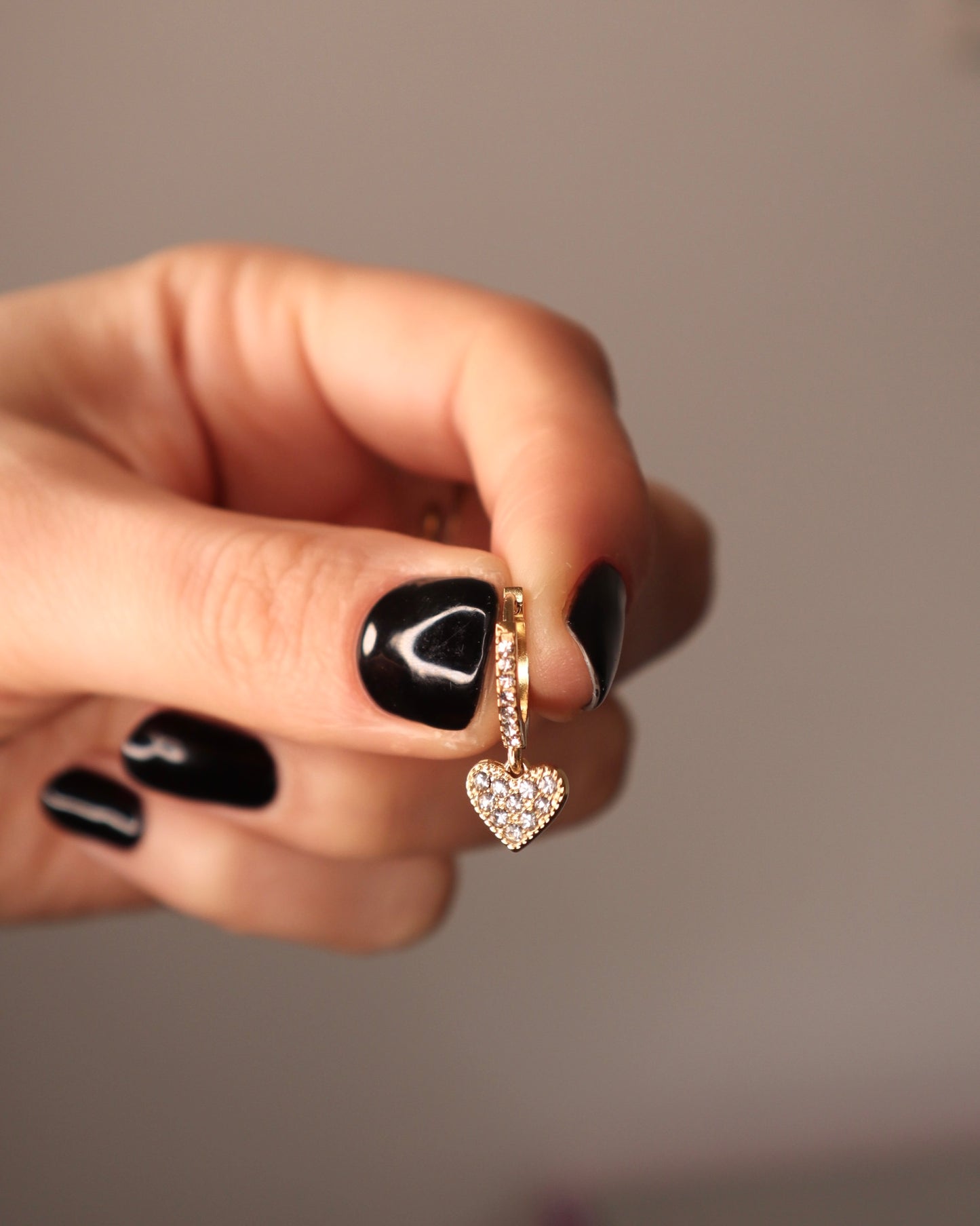 Orecchini Cuori Luce