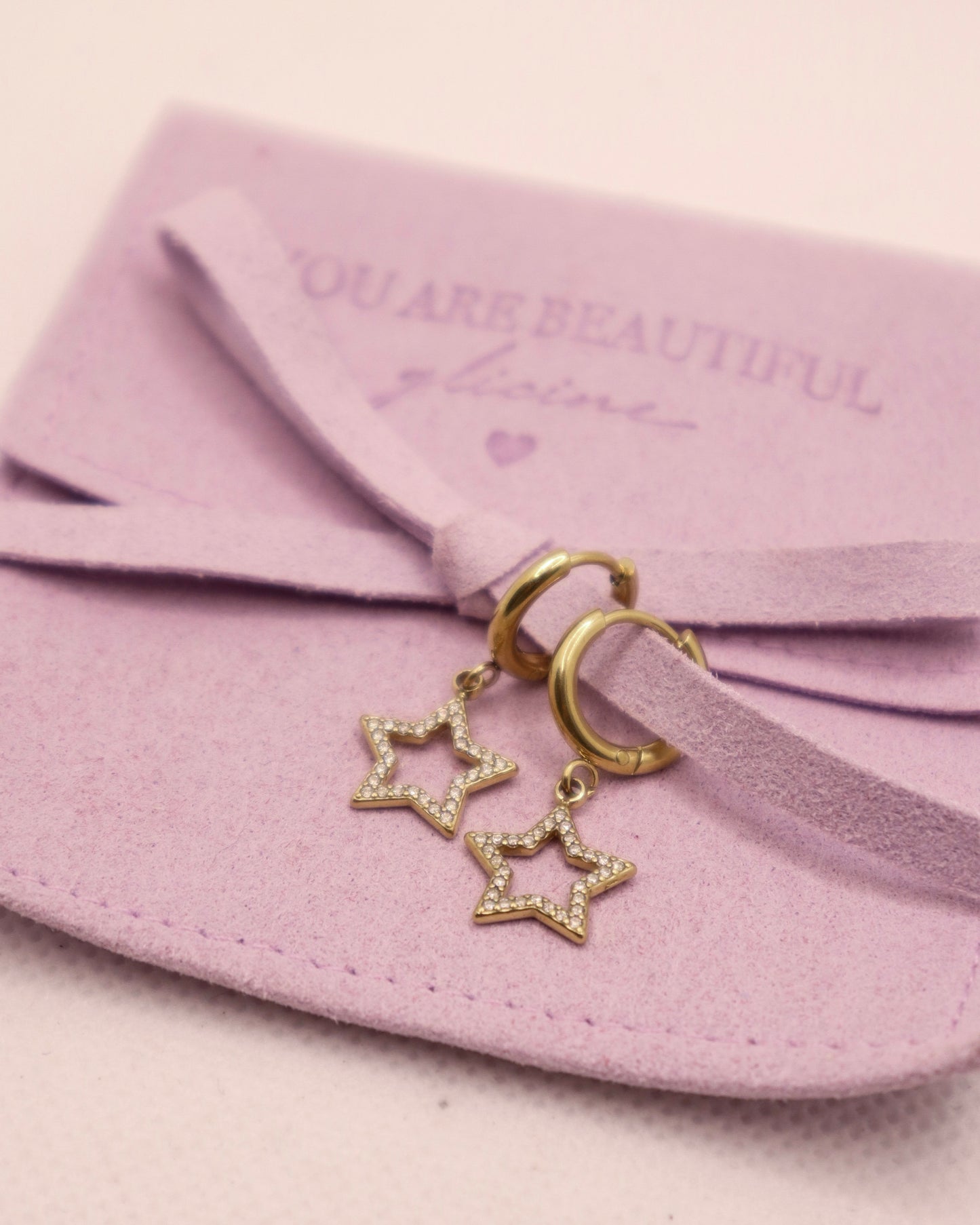 Orecchini Brillantini - Cuore, Stella, Farfalla, Goccia