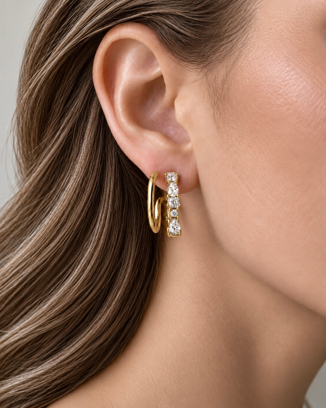 Orecchini Double Luxury