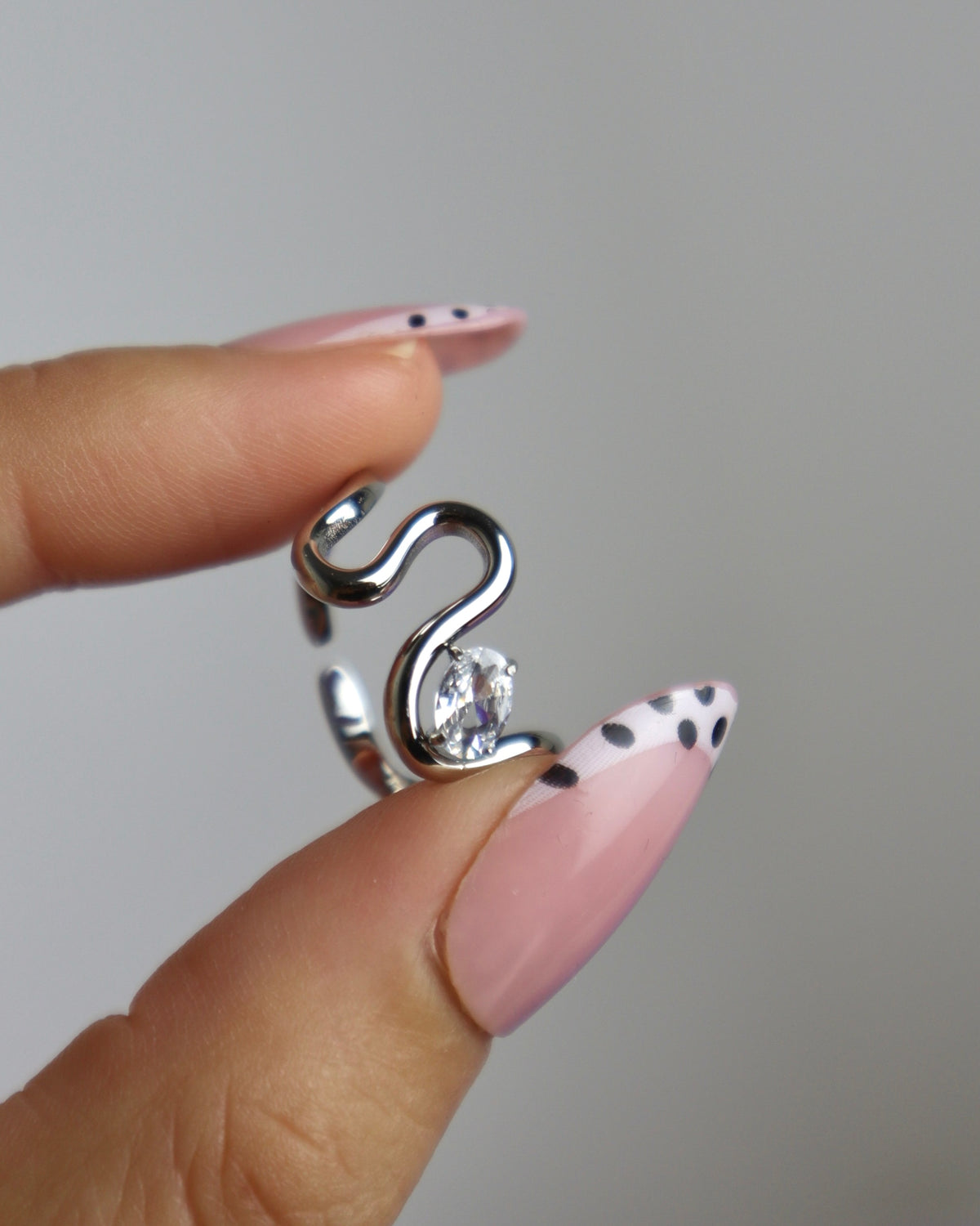 Anello Goccia Wave