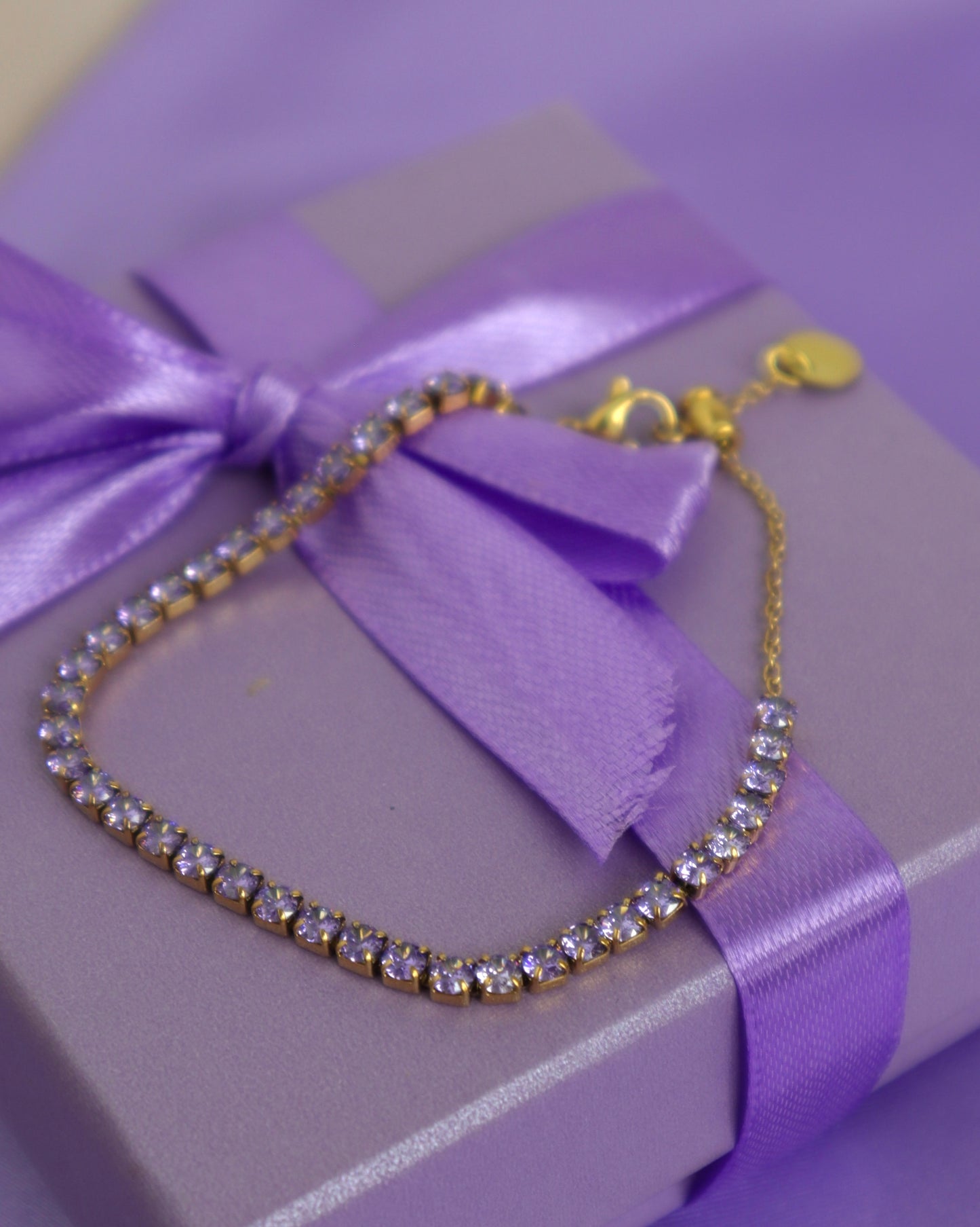 Bracciale Tennis Lilla