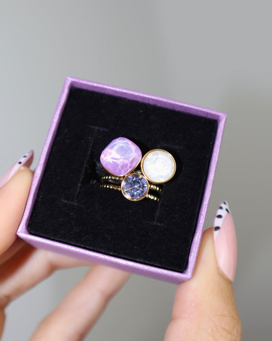 Anello Fancy Lilla