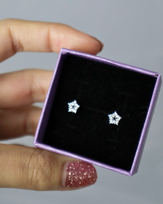 Orecchini Stelle Luce Argento 925