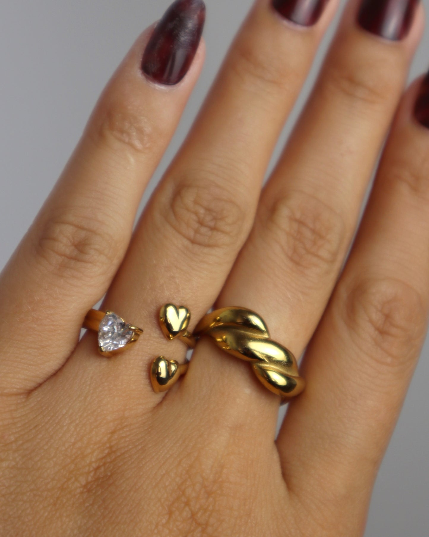 Anello Tre Cuori