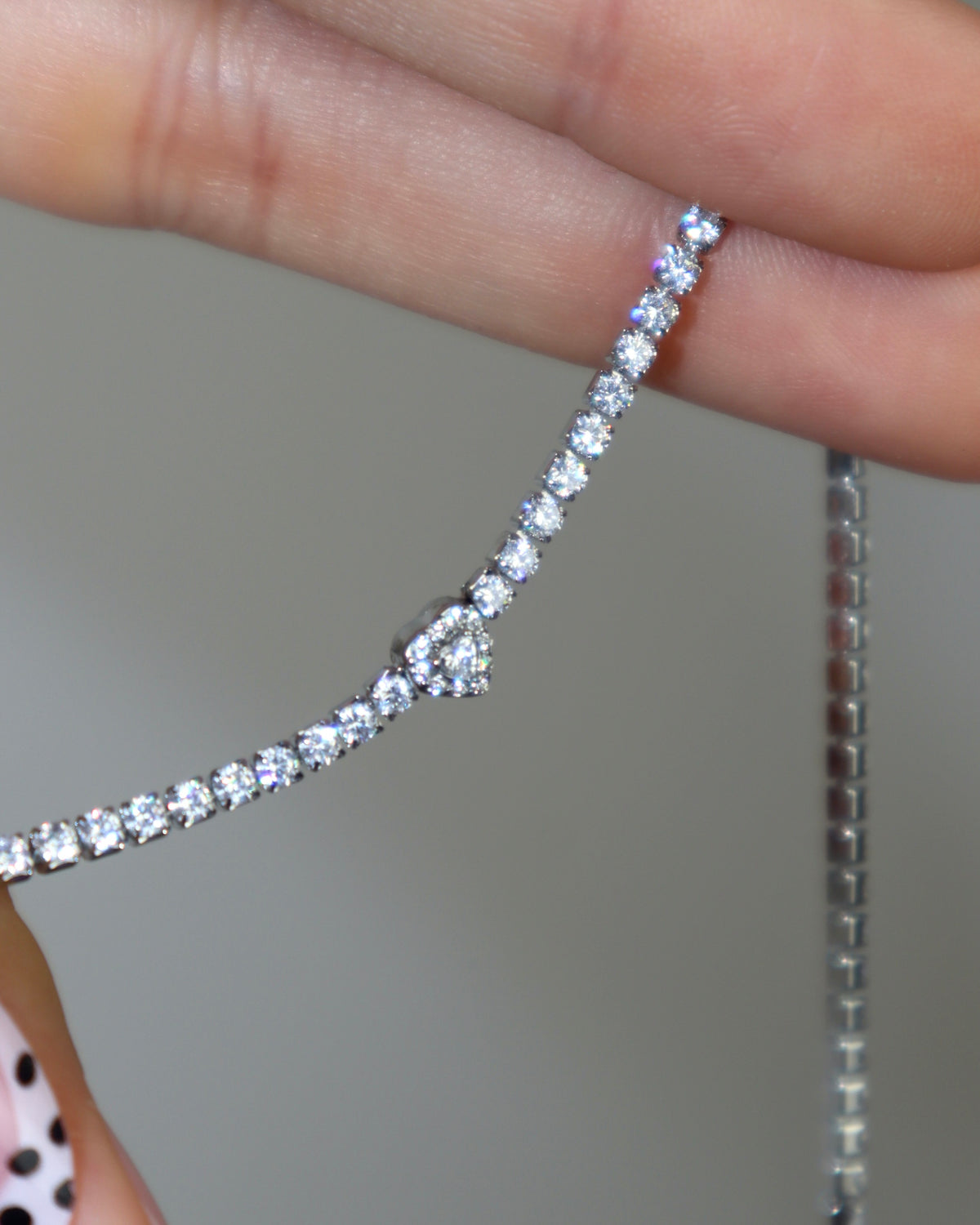 Collana Choker Heart