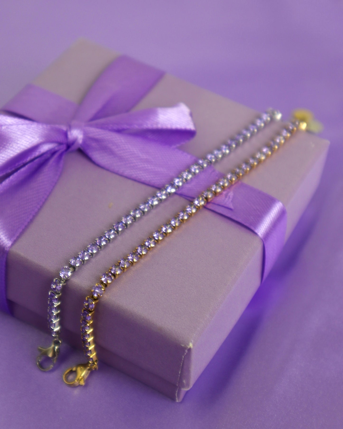 Bracciale Tennis Lilla