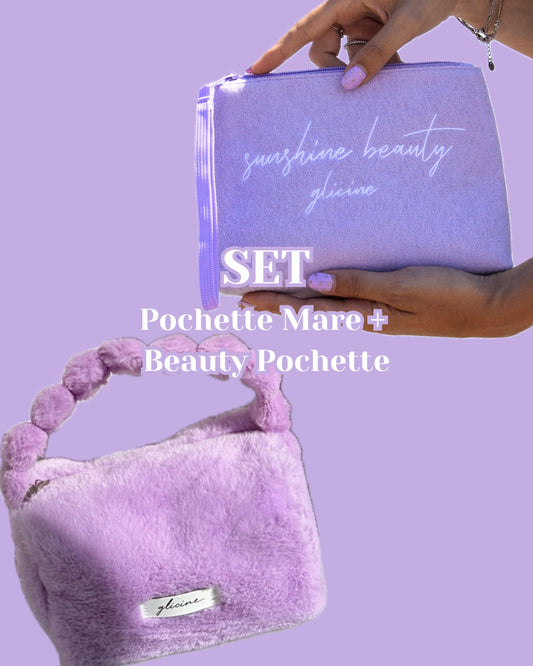 Set Pochette Glicine + Beauty Pochette