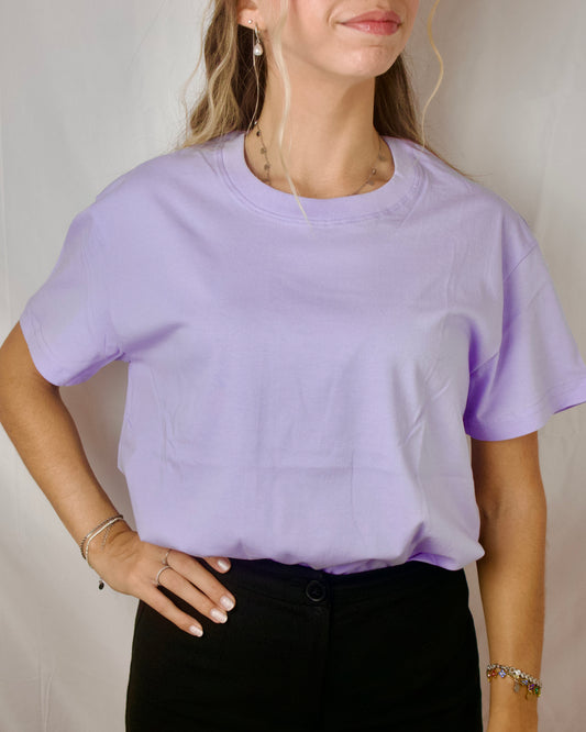 T-shirt Basic Lilla